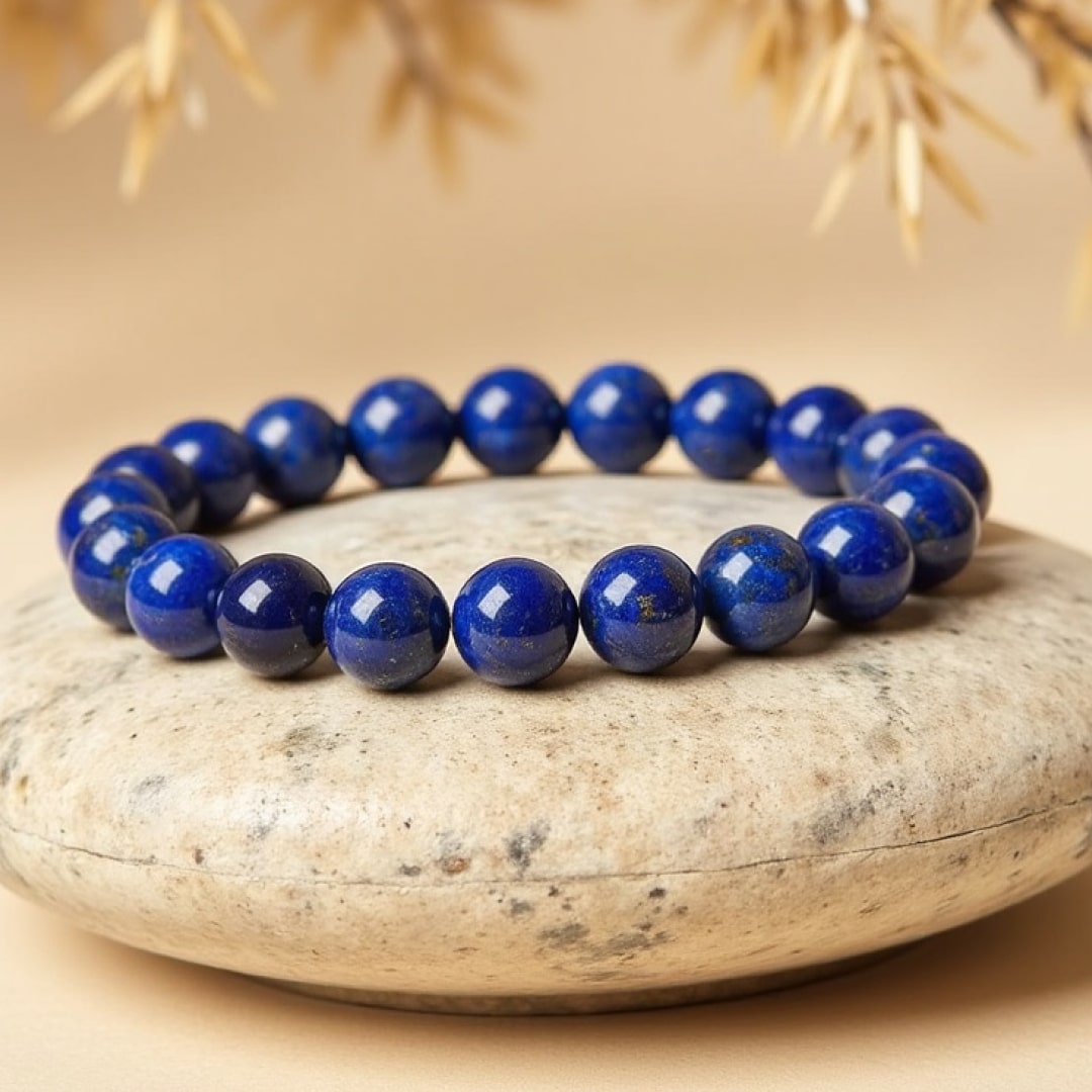 “Expression” Bracelet in Lapis Lazuli