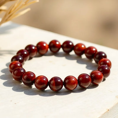 "Earthly Shield" Bracelet in Bull's Eye Stone