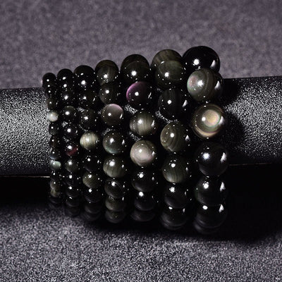 “Guidance” Bracelet in Celestial Eye Obsidian