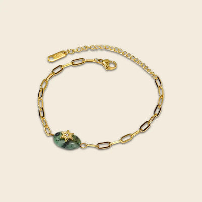 Divine Balance Turquoise Stone Bracelet