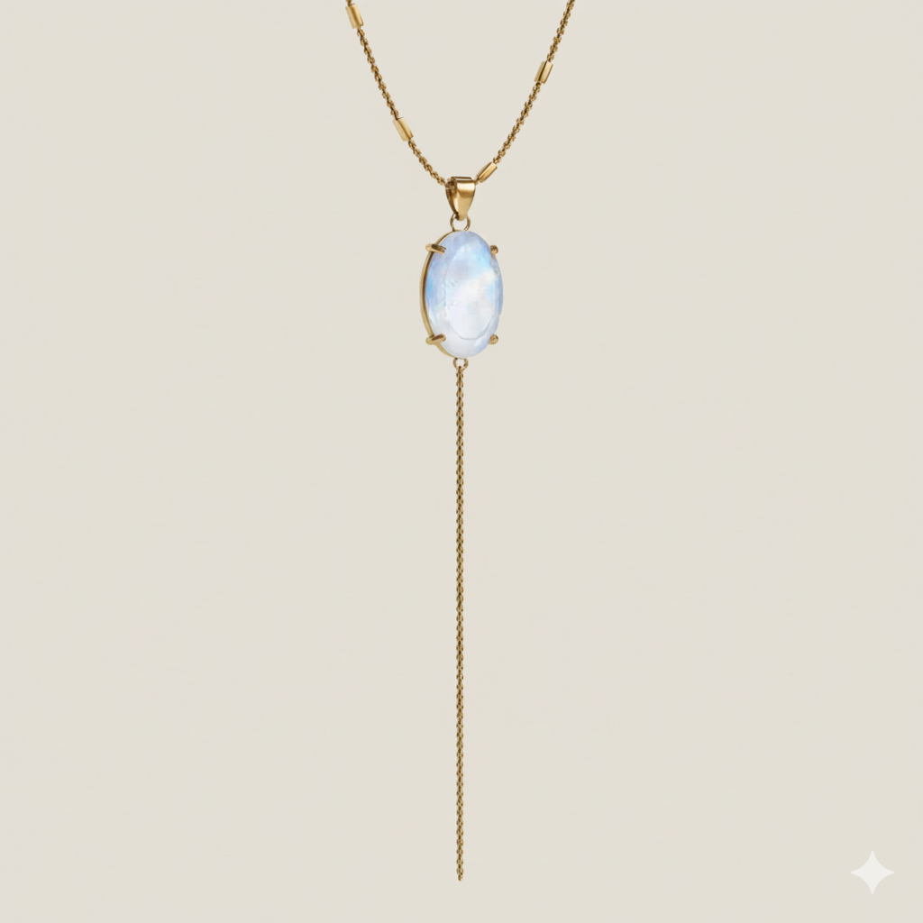 Nura Moonstone Necklace