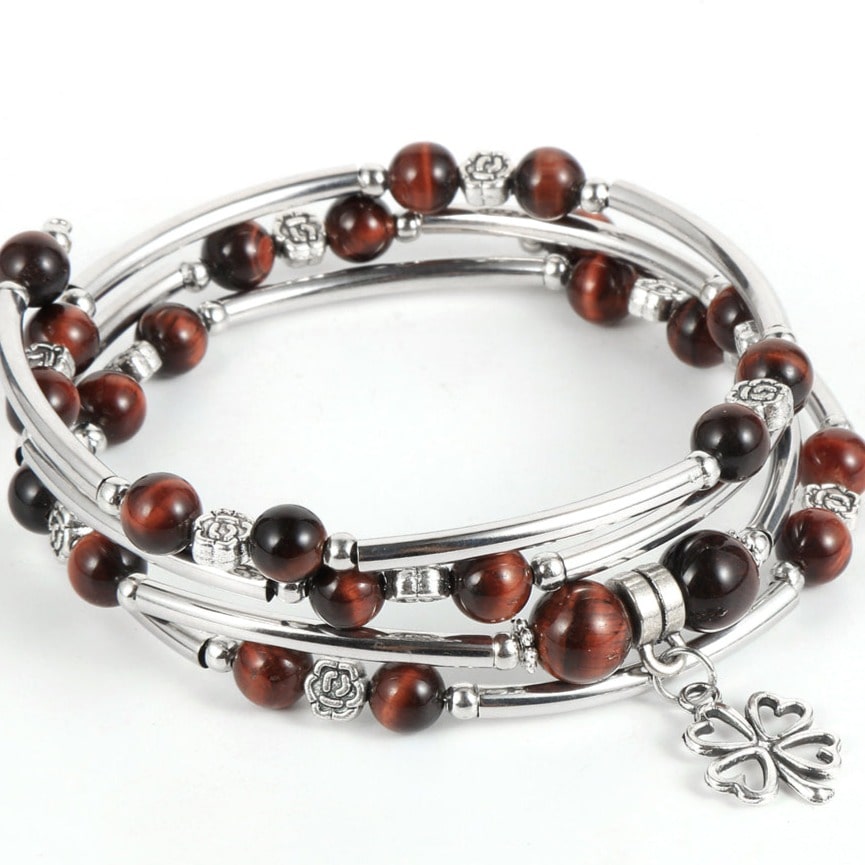 "Chance" Bracelet  in Natural Stones