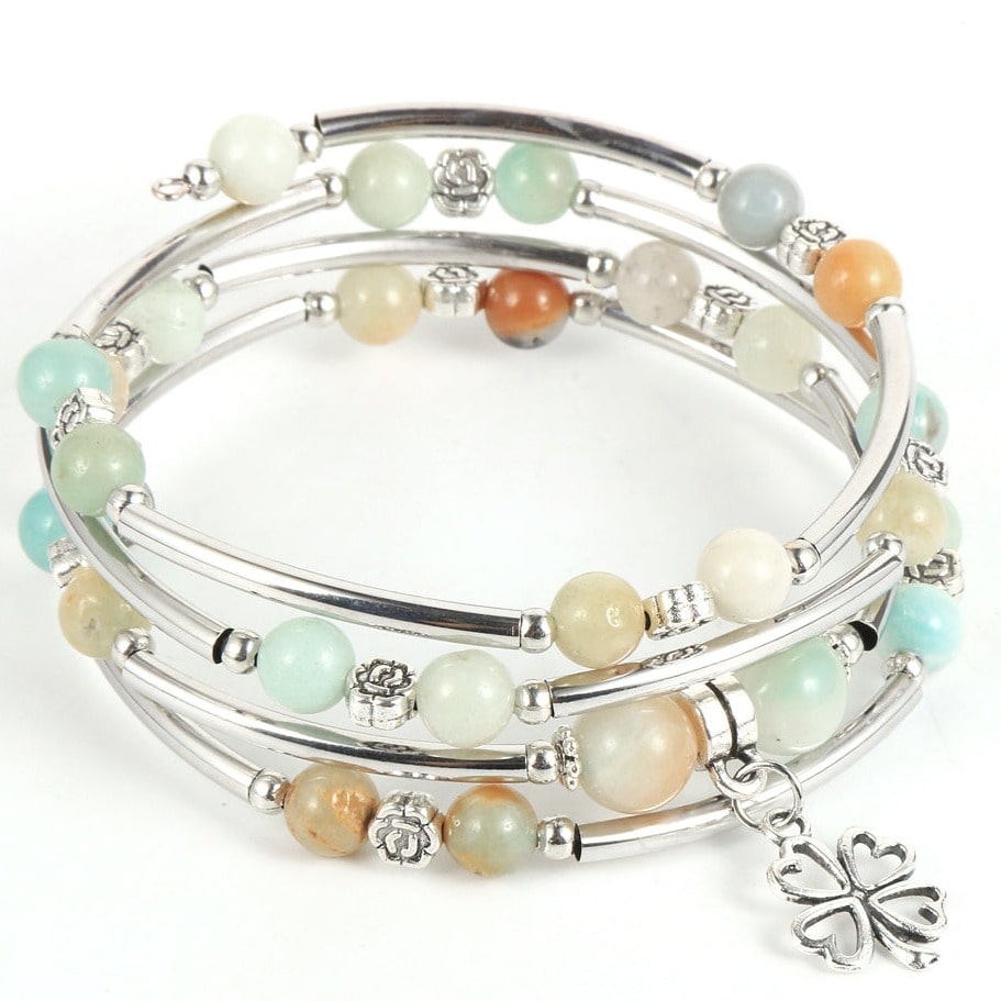 "Chance" Bracelet  in Natural Stones