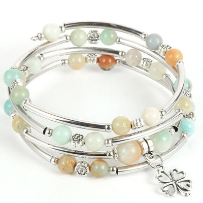 "Chance" Bracelet  in Natural Stones