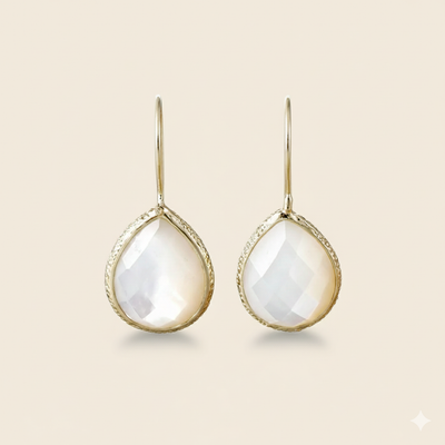 Mother-of-Pearl Drop Earrings