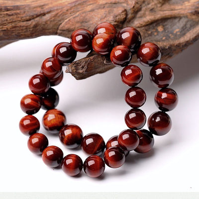 "Earthly Shield" Bracelet in Bull's Eye Stone