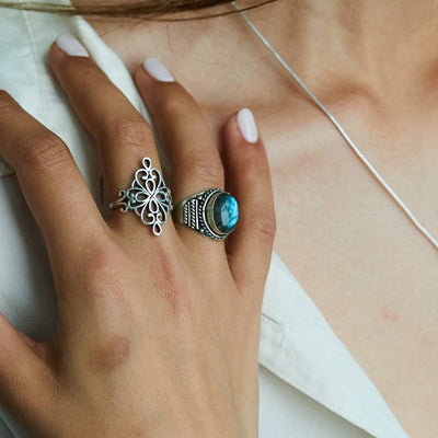 Silver Aria Ring