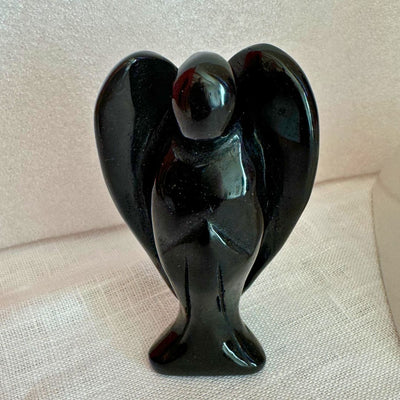 “Protective Angel” Statue in Natural Stone