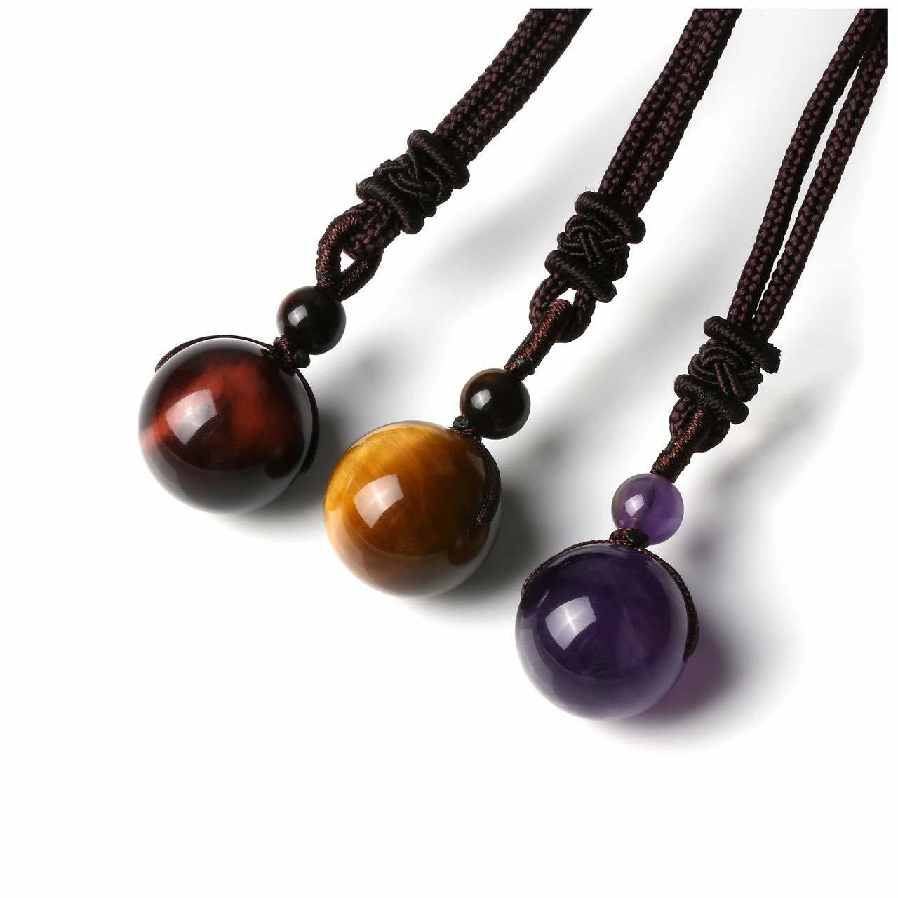 Tiger Eye  Pendant Necklace for Protection