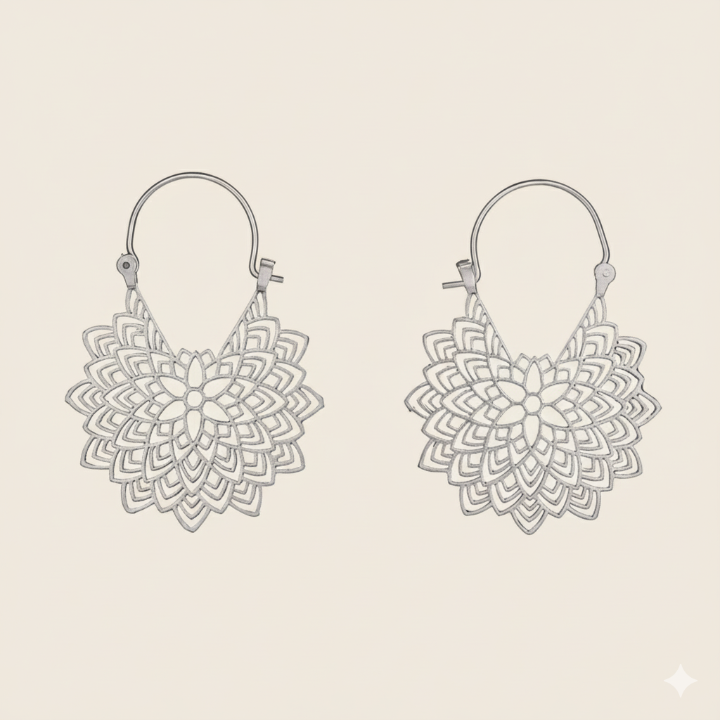 Aster Silver Earrings