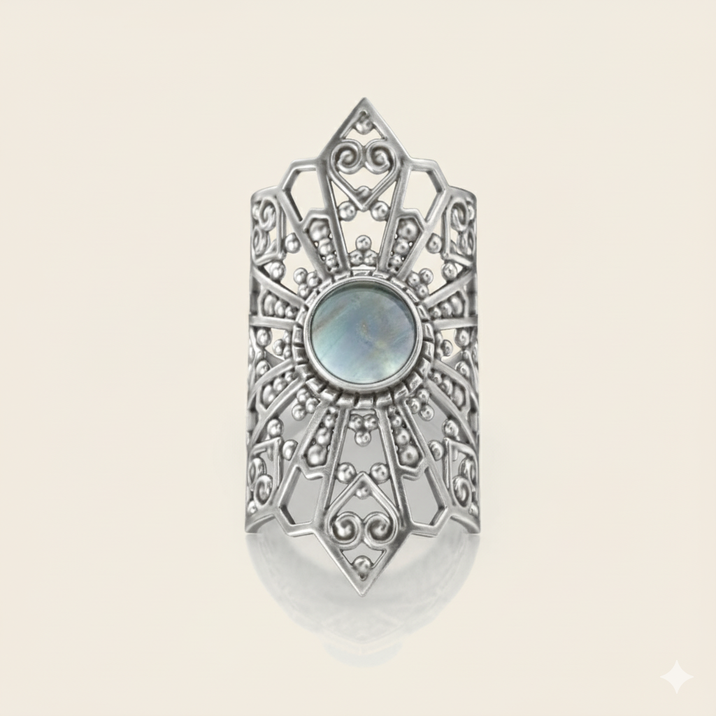 Salome Silver Ring