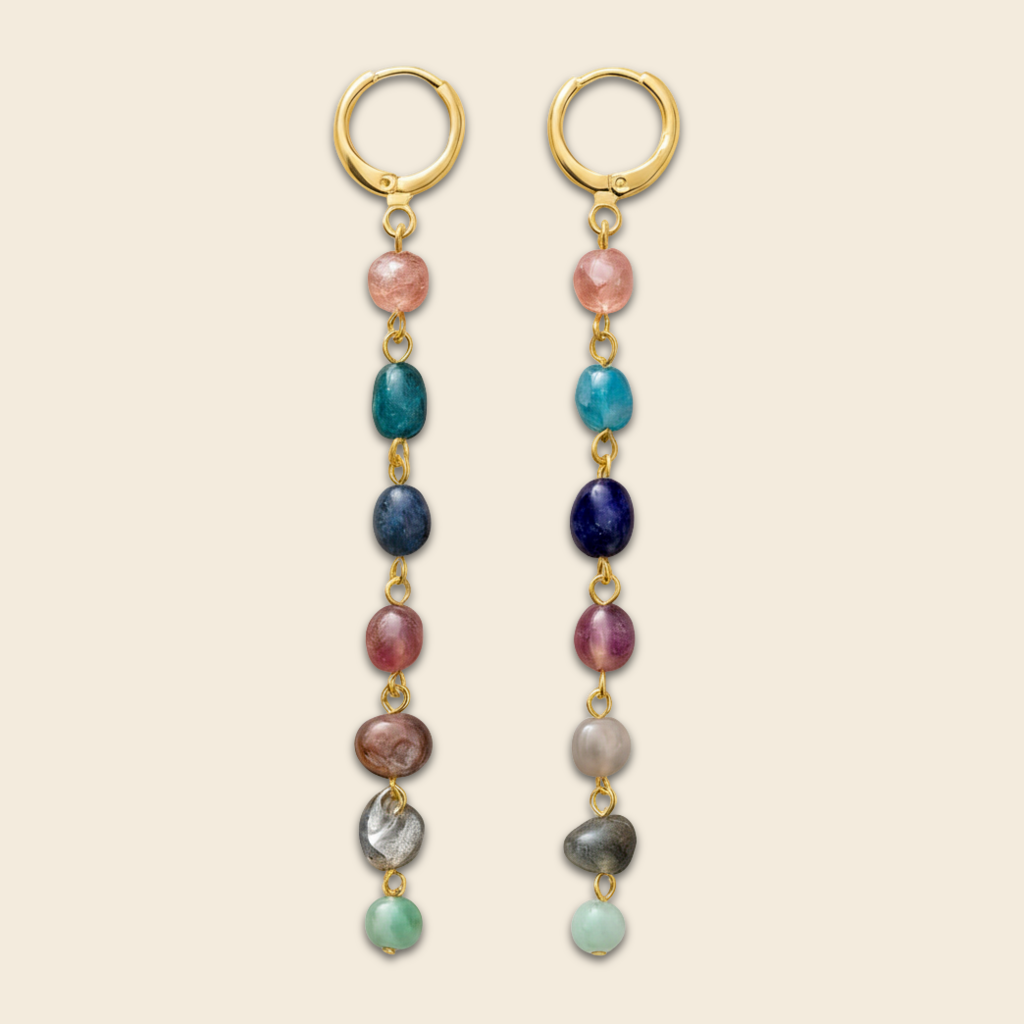 7 Chakra Wellness Cascade Earrings