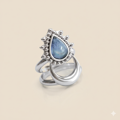 Rising Silver Ring