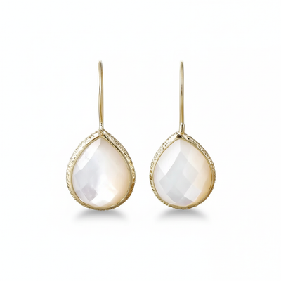 Mother-of-Pearl Drop Earrings