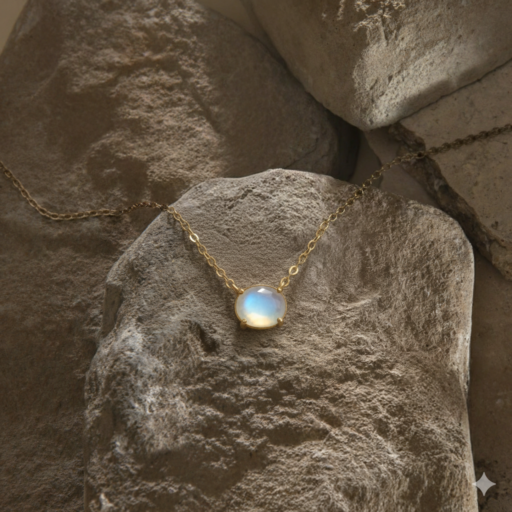 Celestial Moonstone Necklace