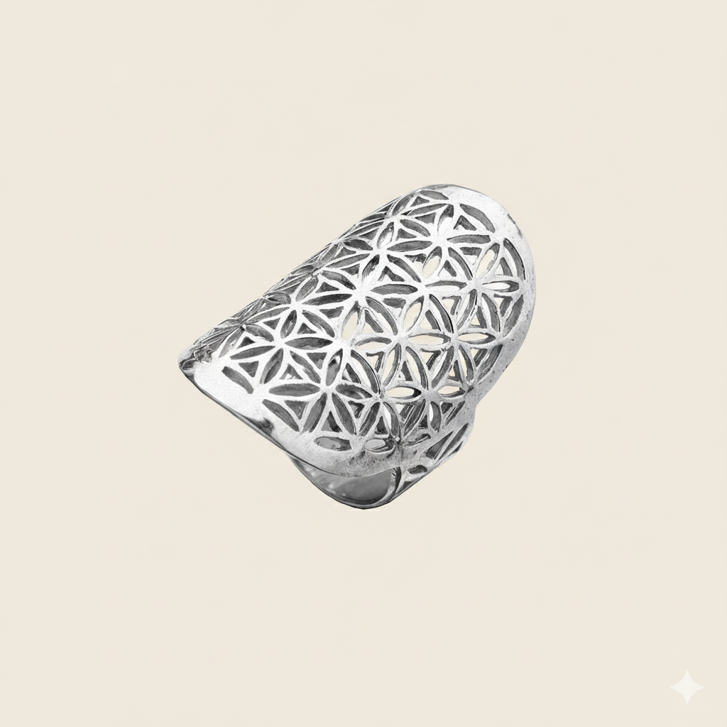 Flower of Life Ring