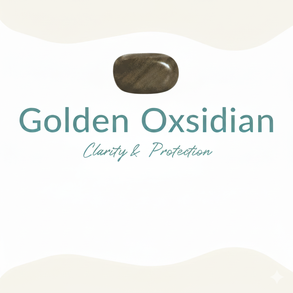 “Sphere” Pendant in Golden Obsidian