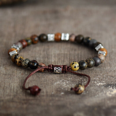 “Inner Stability” Bracelet in Jasper