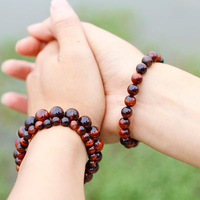 "Earthly Shield" Bracelet in Bull's Eye Stone