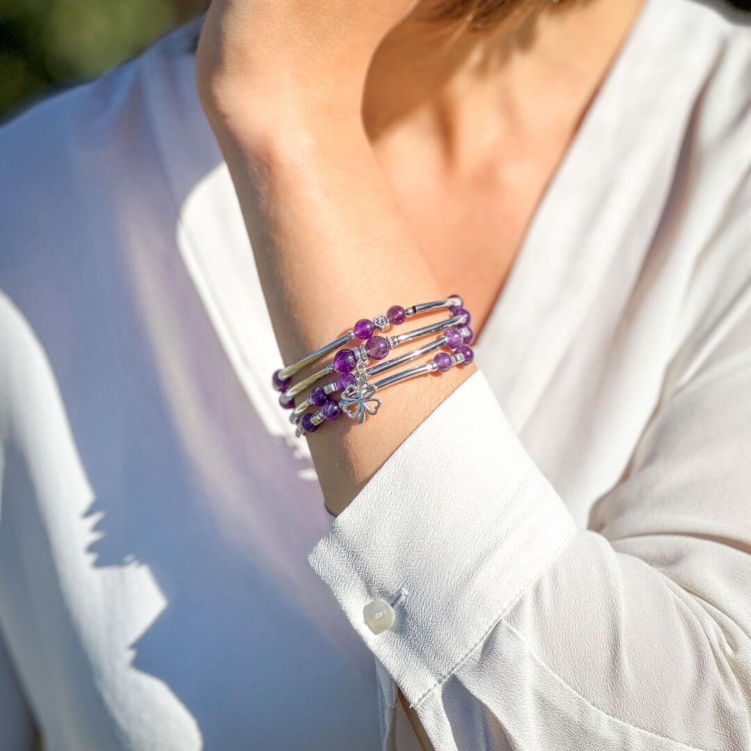 "Chance" Bracelet  in Natural Stones