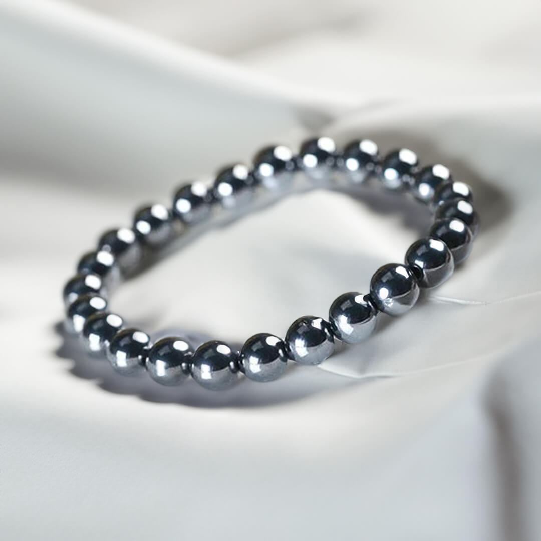 “Energy Strength” Bracelet in Hematite