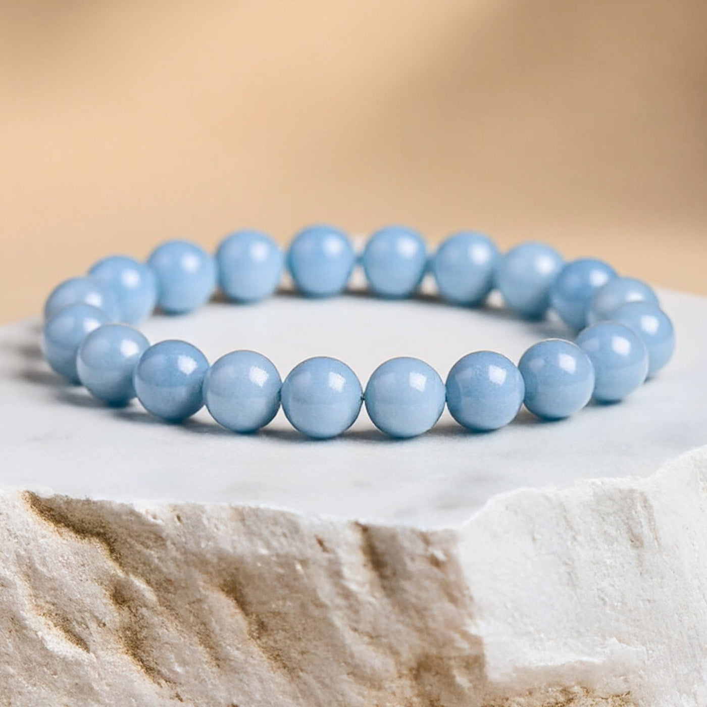 “Calm of Angels” Bracelet in Angelite