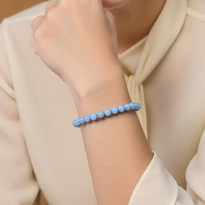 “Calm of Angels” Bracelet in Angelite