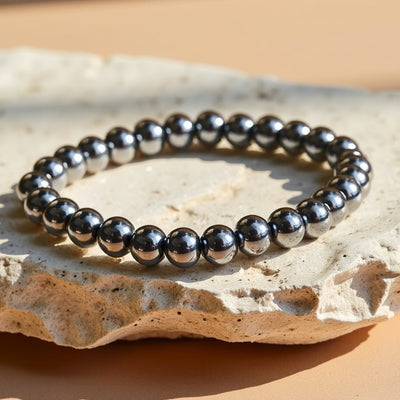 “Energy Strength” Bracelet in Hematite