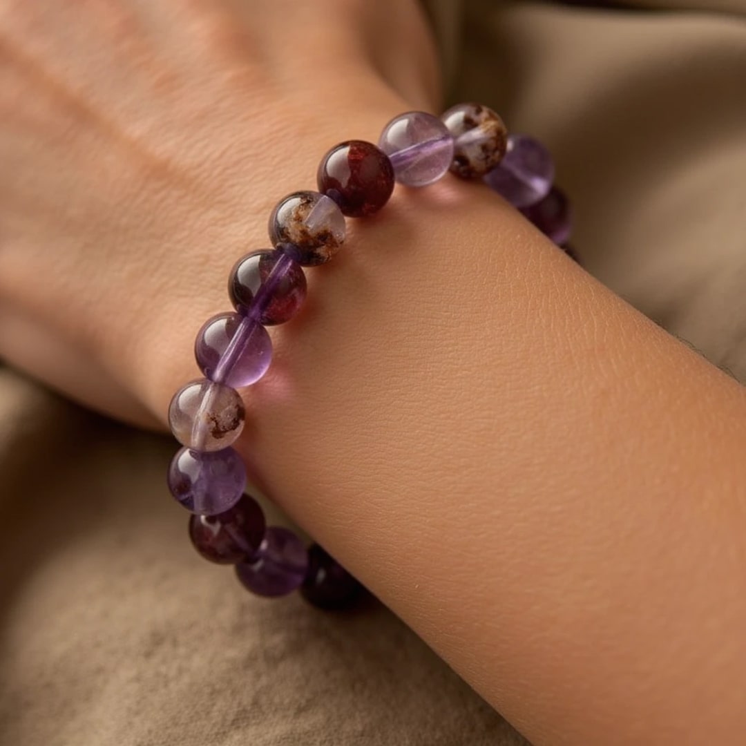"Soul of Light" Bracelet in Auralite 23