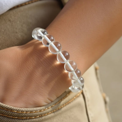 “Pure Harmony” Bracelet in Rock Crystal