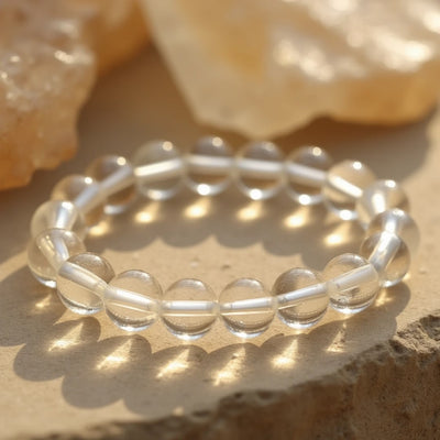 “Pure Harmony” Bracelet in Rock Crystal