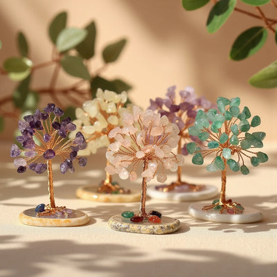 Feng Shui Tree "Harmony" in Natural Stones