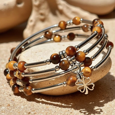 "Chance" Bracelet  in Natural Stones