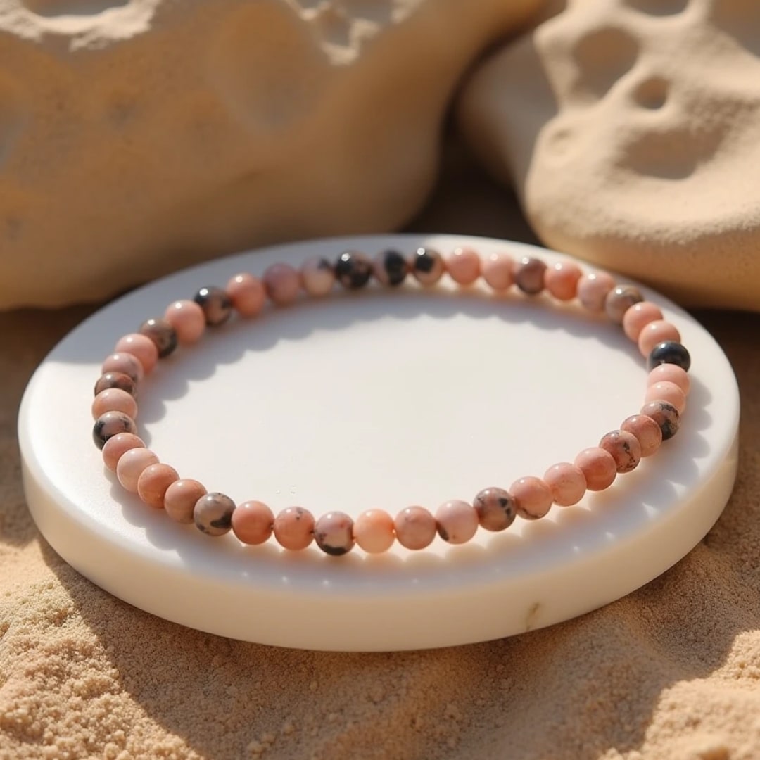 Bracelet Fin en Pierres Naturelles de 4mm