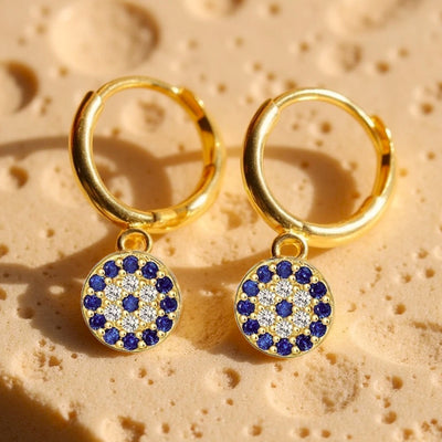 “Protective Blue Eye” Earrings