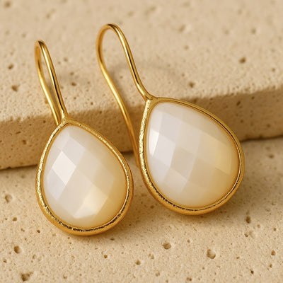 Mother-of-Pearl Drop Earrings