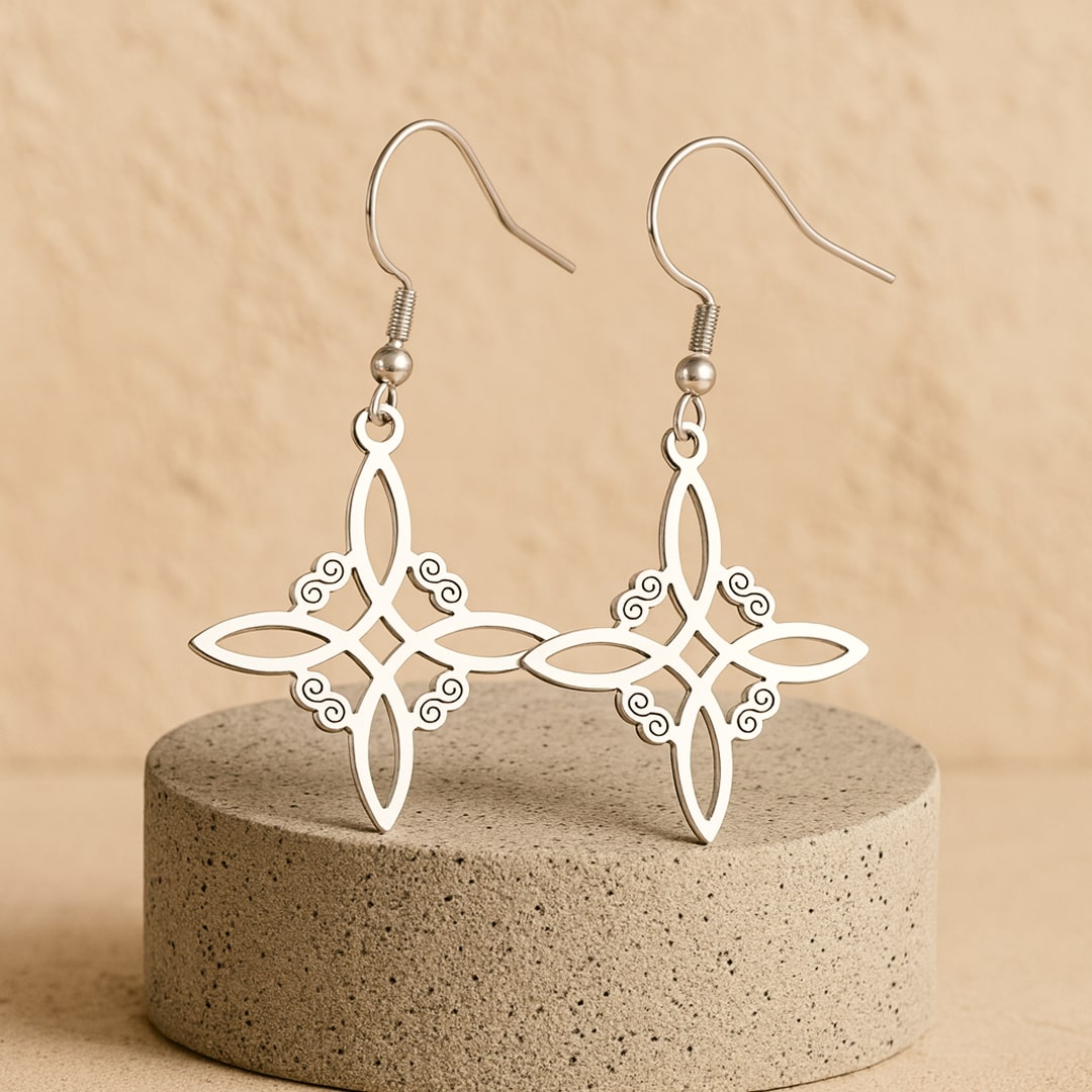 "Enchanted Protection" Witch Knot Earrings