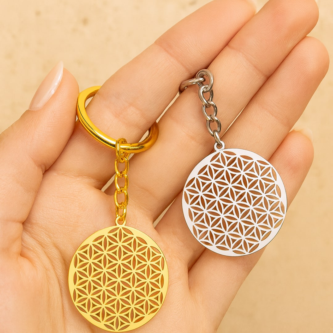 “Flower of Life” Keychain