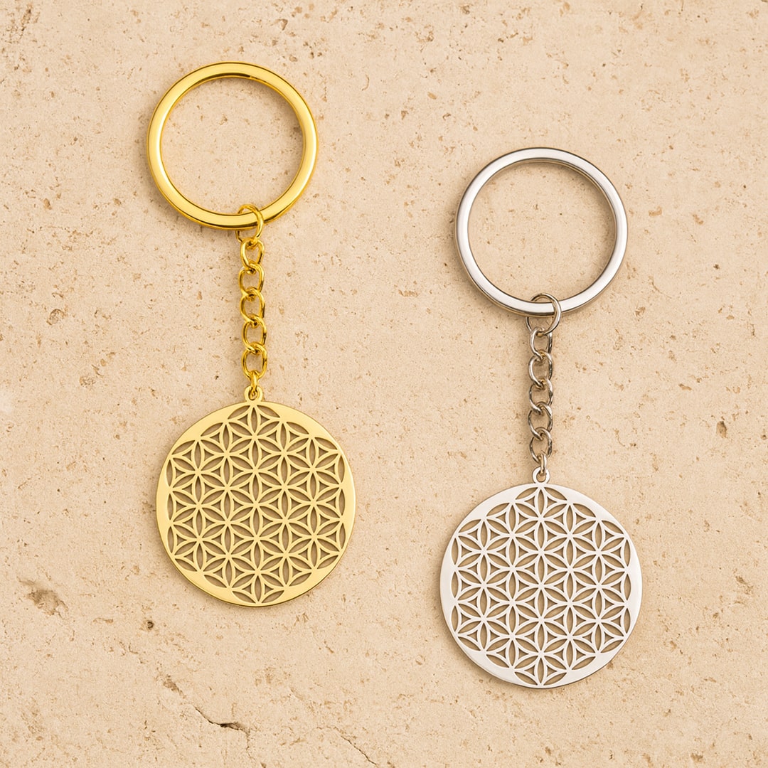 “Flower of Life” Keychain