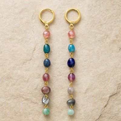7 Chakra Wellness Cascade Earrings