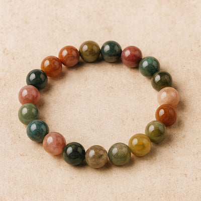 “Inner Peace” Bracelet in Indian Agate