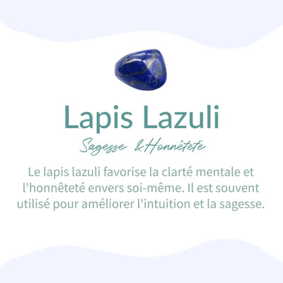 “Expression” Bracelet in Lapis Lazuli