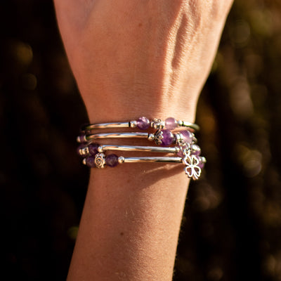 "Chance" Bracelet  in Natural Stones