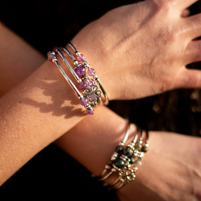 "Chance" Bracelet  in Natural Stones