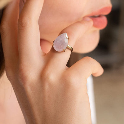 Lunar Rose Ring