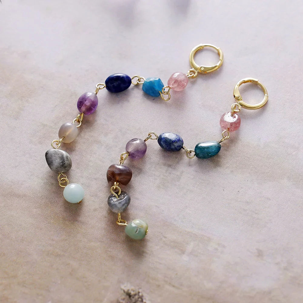 7 Chakra Wellness Cascade Earrings
