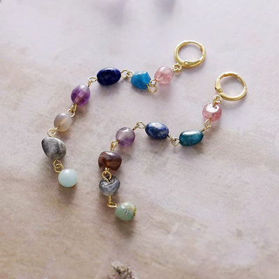 7 Chakra Wellness Cascade Earrings