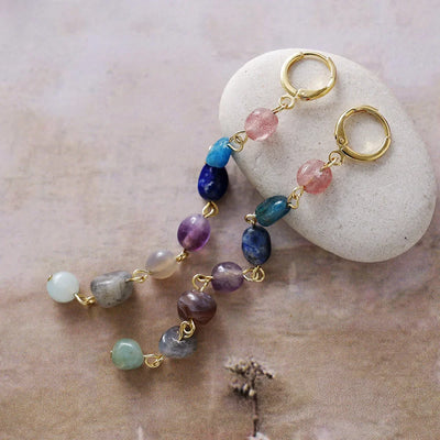 7 Chakra Wellness Cascade Earrings
