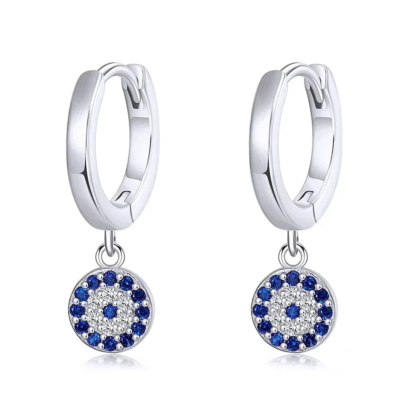 “Protective Blue Eye” Earrings
