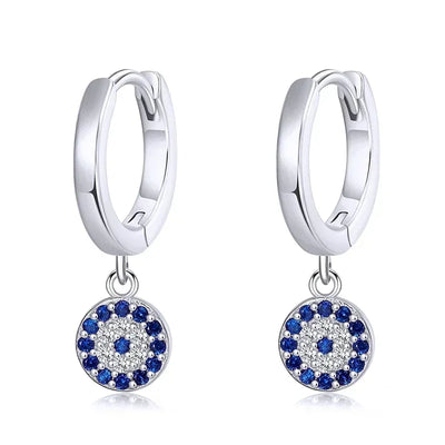 “Protective Blue Eye” Earrings